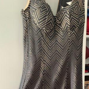 Small Black & tan Dress